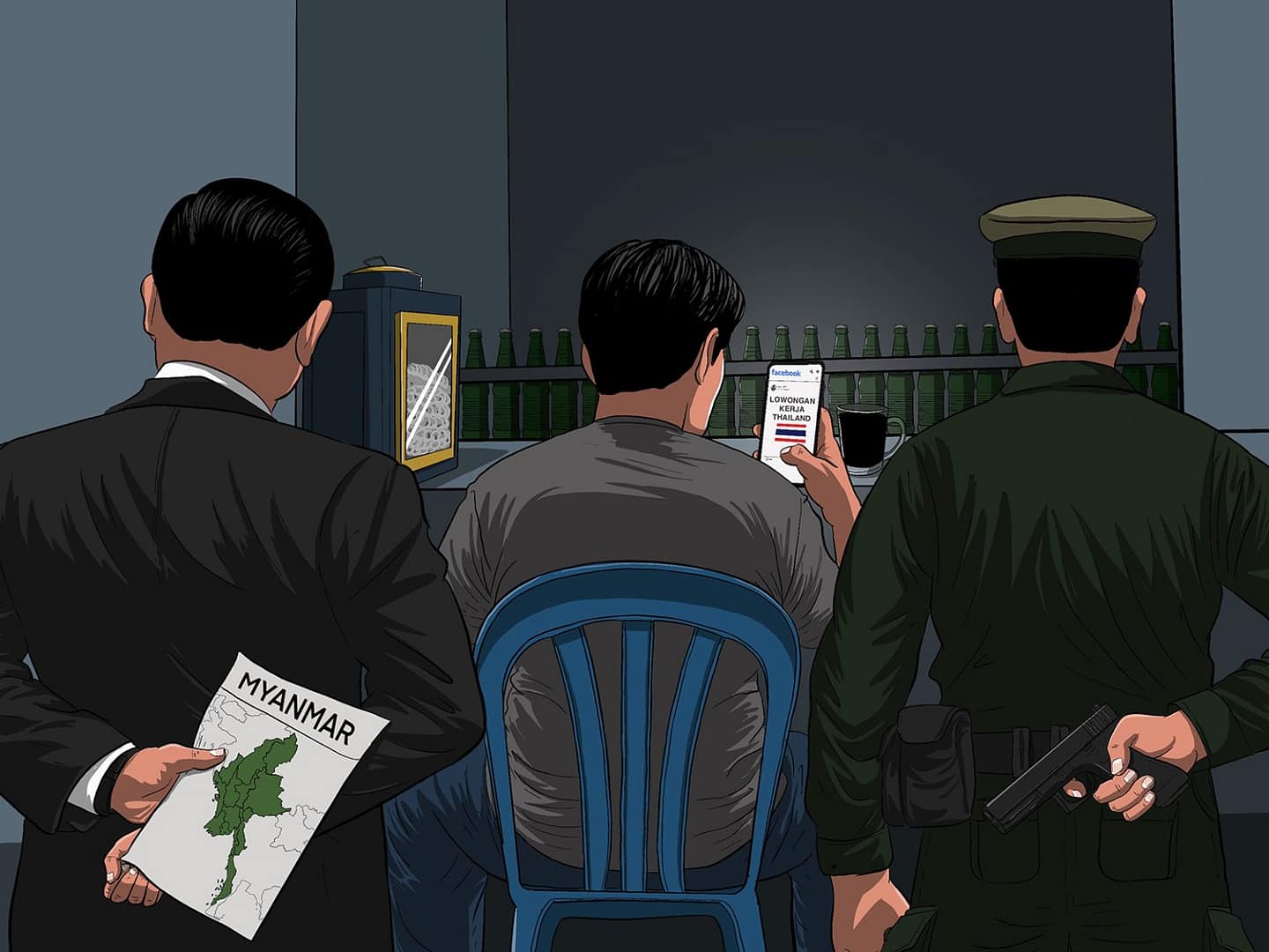 Empat Warga Halmahera Selatan Diduga Jadi Korban TPPO di Myanmar