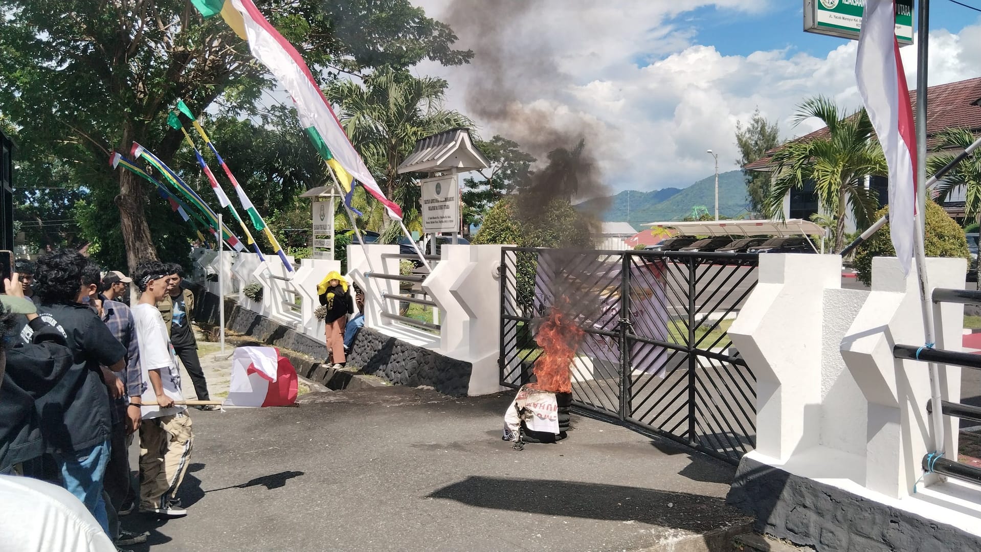 Aliansi Maba Sangaji Desak Pencabutan IUP PT Position dan Sah-kan RUU Adat